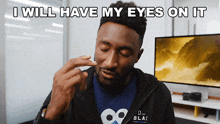 I Will Have My Eyes On It Marques Brownlee GIF - I Will Have My Eyes On It Marques Brownlee Keep An Eye Out GIFs