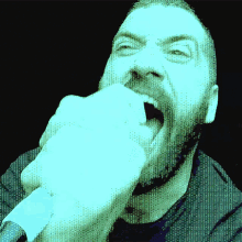 Screaming John Carbone GIF - Screaming John Carbone Moon Tooth GIFs