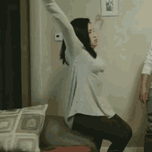 Arms Up Exercise GIF