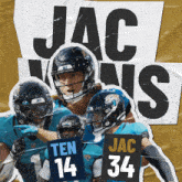 Jacksonville Jaguars (34) Vs. Tennessee Titans (14) Post Game GIF - Nfl National Football League Football League GIFs