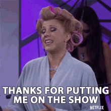 Thanks For Putting Me On The Show Thanks GIF