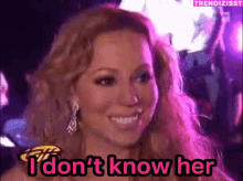 Mariah Carey I Dont Know Her GIF - Mariah Carey I Dont Know Her Who GIFs