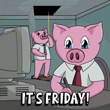 Piggyverse It'S Friday GIF - Piggyverse It'S Friday Weekend GIFs