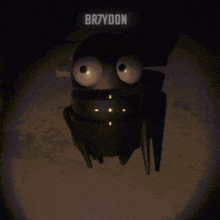 a picture of a robot with the name brydon written on it