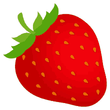 strawberry food joypixels sweet fruit
