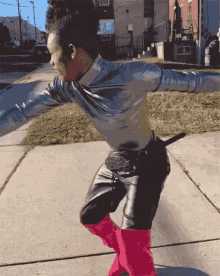 Pink Boots GIF - Pink Boots Hesosouth GIFs