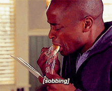 Eating Your Feelings Psych Gus GIF
