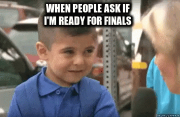 final exam week meme