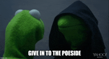 Give In To The Poeside GIF - Give In To The Poeside Poe GIFs
