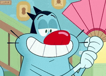 Oggy And The Cockroaches Tired GIF - Oggy And The Cockroaches Tired Yawn GIFs