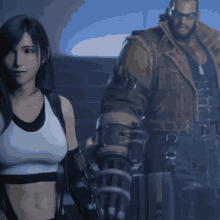 Fmv Tifa Hair Wow So Cool What Is This Room GIF - Fmv Tifa Hair Wow So Cool What Is This Room Very Nice Raven Hair GIFs