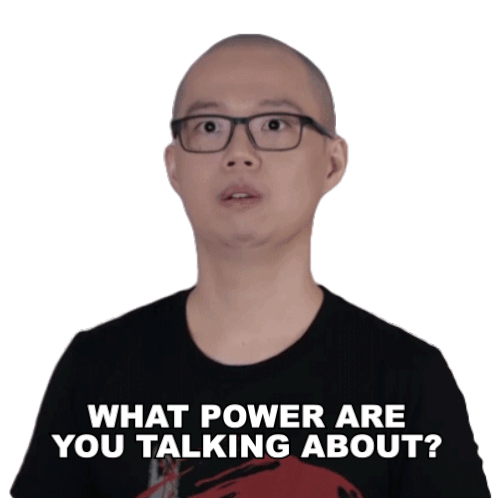 What Power Are You Talking About Chris Cantada Sticker - What Power Are You Talking About Chris Cantada Chris Cantada Force Stickers