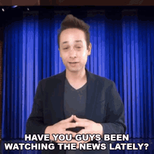 Have You Guys Been Watching The News Lately Rucka Rucka Ali GIF - Have You Guys Been Watching The News Lately Rucka Rucka Ali Itsrucka GIFs