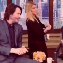 Keanu Reeves Shocked GIF - Keanu Reeves Shocked Fake Shocked GIFs