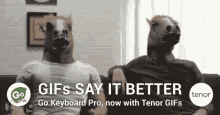 Go Keyboard Promo Horse GIF - Go Keyboard Promo Horse GIFs