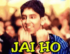 Jai Ho GIF - Jaiho Slumdogmillionaire Devpatel GIFs
