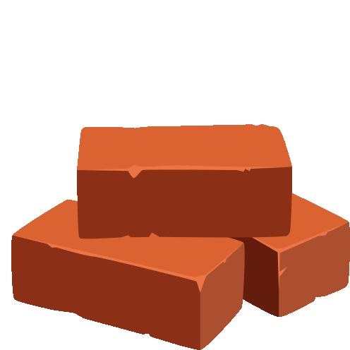 Brick Objects Sticker - Brick Objects Joypixels Stickers