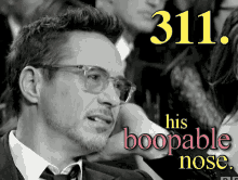 Robert Downey Jr Boopable Nose GIF - Robert Downey Jr Boopable Nose Smiling GIFs
