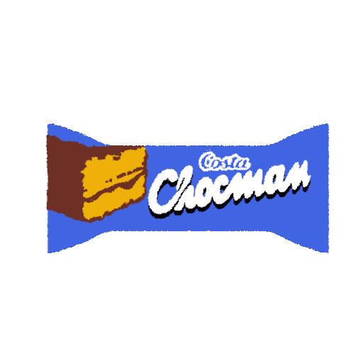 Chocman Chocolate Sticker - Chocman Chocolate Brownie Stickers