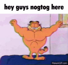 Nogtog Garfield GIF - Nogtog Garfield GIFs