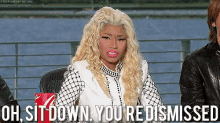 Nicki Doesn'T Want You GIF - Nicki Minaj American Idol Dismissed GIFs