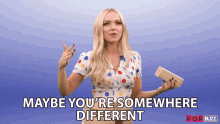 Maybe Youre Somewhere Different Dove Cameron GIF - Maybe Youre Somewhere Different Dove Cameron Popbuzz GIFs