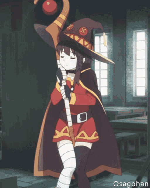 Download Megumin and Kazuma of the Konosuba series share some