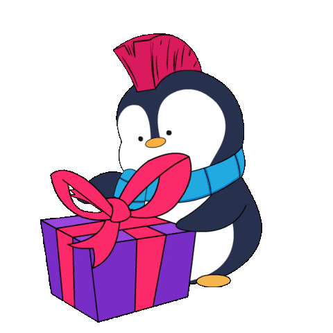 Surprise Gift Sticker - Surprise Gift Penguin Stickers