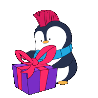 Surprise Gift Sticker - Surprise Gift Penguin Stickers