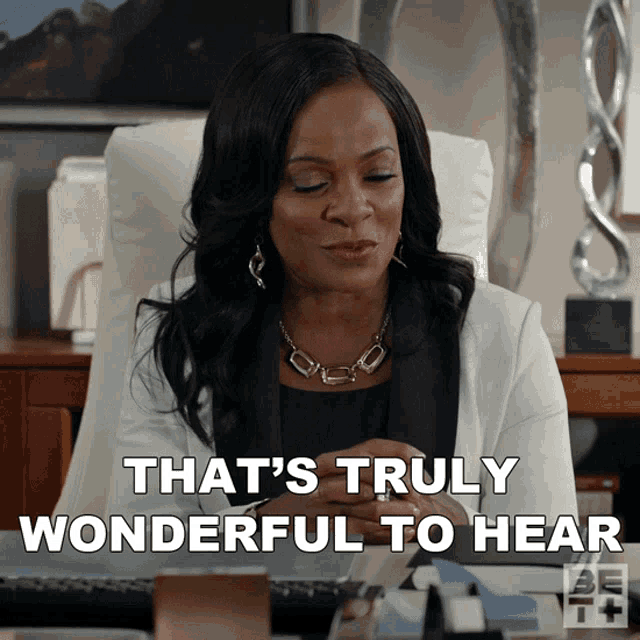 Thats Truly Wonderful To Hear Carol Steinburg GIF Thats Truly eddie-murphy-i-am-very-happy-to-be-here-amen-youtube