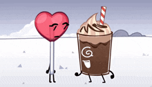 Heartmilk Heart Lollipop GIF - Heartmilk Heart Lollipop Chocolate Milk GIFs
