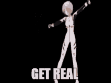 Get Real Rei Ayanami GIF - Get Real Rei Ayanami Neon Genesis Evangelion GIFs