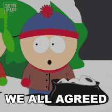 We All Agreed Stan Marsh GIF - We All Agreed Stan Marsh South Park GIFs