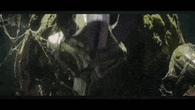 a robot with a red light coming out of his hand