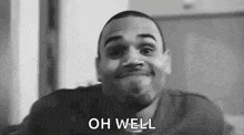 Chris Brown Shrug GIF