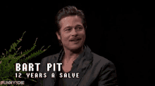 It'S My Pleasure GIF - Brad Pitt Between Two Ferns 12yearsa Salve GIFs