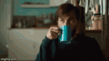 No Comment GIF - Coffee Tea Sipping Tea GIFs