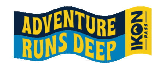 Ikonpass Adventure Runs Deep Sticker - Ikonpass Adventure Runs Deep Icon Pass Stickers