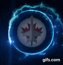 Winnipeg Jets Cool Logo GIF