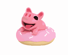 rosa pig cute fat pink pig surprise