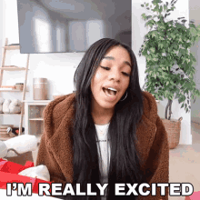Im Really Excited Teala Dunn GIF - Im Really Excited Teala Dunn Im So Hype Right Now GIFs