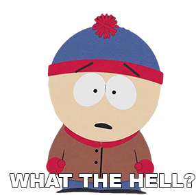 What The Hell Stan Marsh Sticker - What The Hell Stan Marsh South Park Stickers
