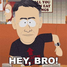 Hey Bro Stephen Schwartz GIF - Hey Bro Stephen Schwartz South Park GIFs