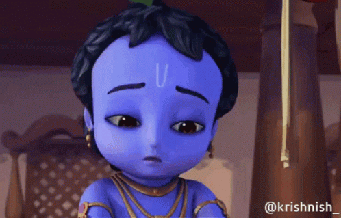 Little Krishna Cute Krishna GIF - Little Krishna Cute Krishna Kanha -  Discover & Share GIFs