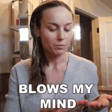 Blows My Mind Brie Larson GIF - Blows My Mind Brie Larson This Is Mind Blowing GIFs