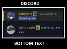 Discord Bottom Text GIF