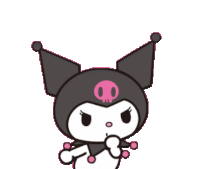 a cartoon character with a surprised look on her face is holding a skull and says what