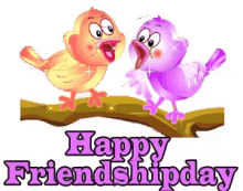 Birds Happy GIF - Birds Happy Happy Friendship Day GIFs