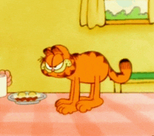 Garfield Garfield Cartoon GIF - Garfield Garfield Cartoon Garfield 1988 GIFs