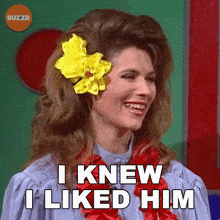 I Knew I Liked Him Buzzr GIF - I Knew I Liked Him Buzzr I Was Aware Of My Feelings For Him GIFs